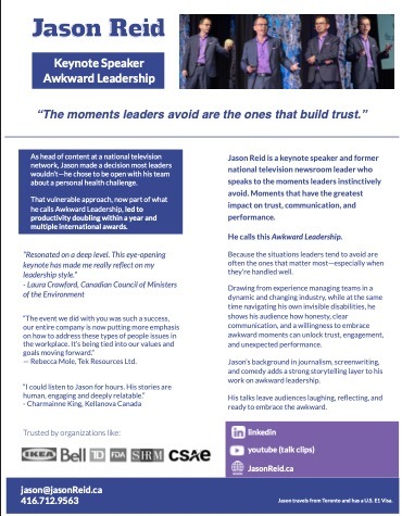 Image of Jason's Onesheet. click to see PDF