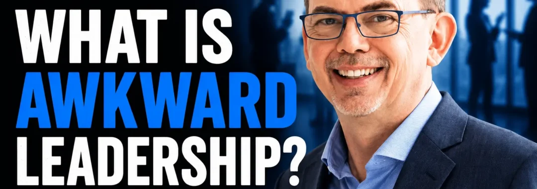 Leadership speaker Jason Reid explains the meaning of Awkward Leadership and why leaders should lean into uncomfortable moments.