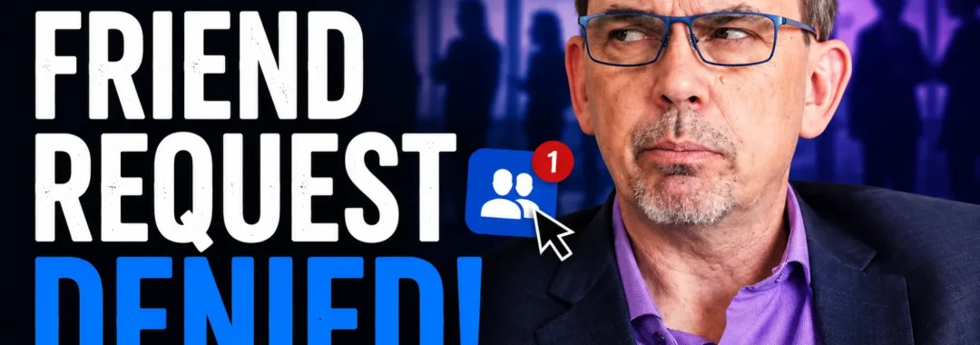Jason Reid shares an awkward workplace story about a Facebook friend request and when leaders should stay out of employee conflict.