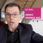 Jason with the words: AI vs HR: Candidate Personality Tests