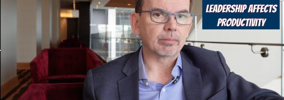 Awkward Leadership Creator Jason Reid with the Phrase "How Vulnerable Leadership affects Productivity"