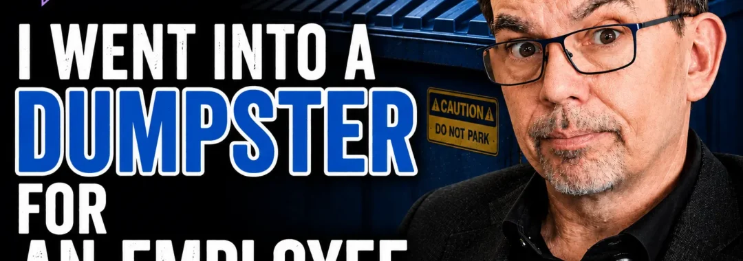 Jason Reid in The Awkward Leader video thumbnail about building workplace trust.